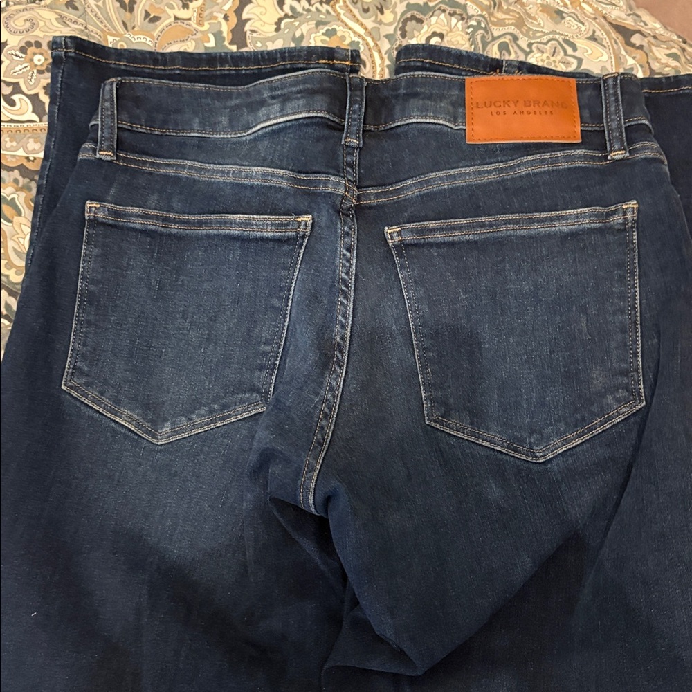 Lucky Brand Women's Dark Blue Boot Cut Jeans - Picture 6 of 6